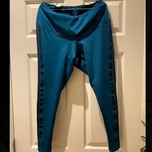 XL Adidas blue leggings